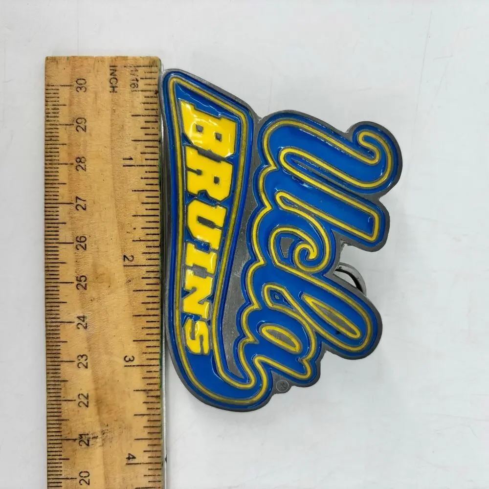 Great American Buckle Co Belt Buckle UCLA Bruins Blue Gold
